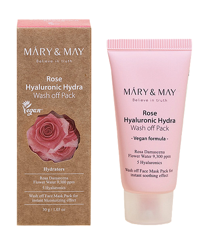 Mary&May        ()  Hyaluronic Hydra Wash Off Pack Mini