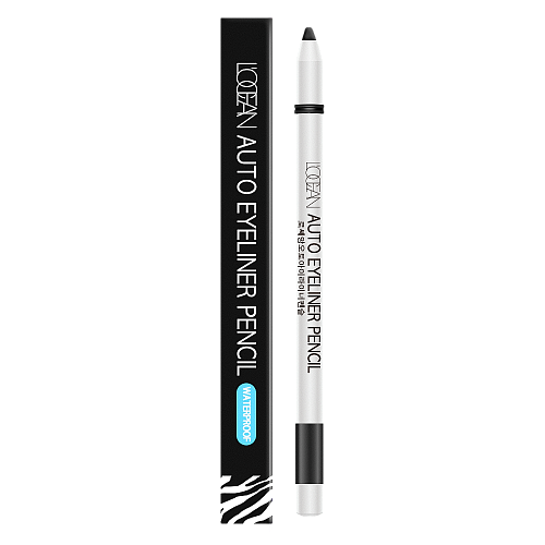 L'OCEAN     ,  02 Twinkle Black, Auto Eyeliner Pencil Waterproof