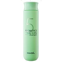 Masil Шампунь для глубокого очищения волос с кислотами 5 Probiotics scalp scaling shampoo