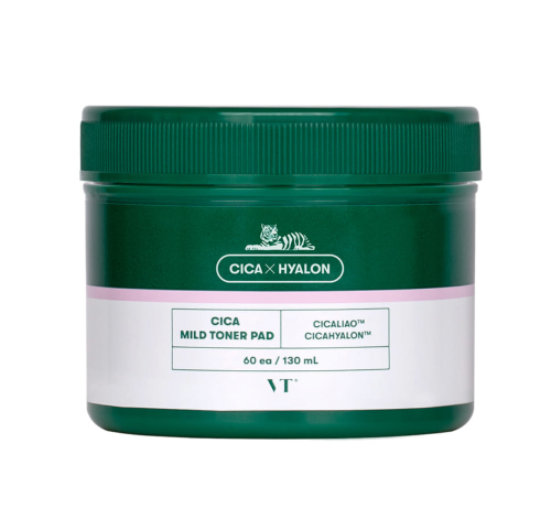VT  -    , 60 , Cosmetics Cica Mild Toner Pad