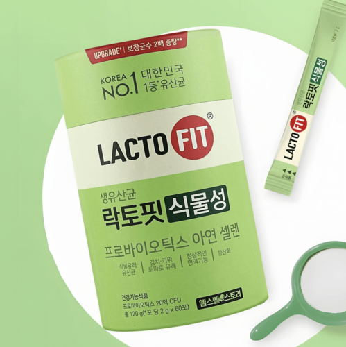 LACTO-FIT -     , 60 , Green Probiotics Synbiotic Fiber  2