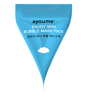 Ayoume Пузырьковая маска для лица пирамидка  Enjoy mini bubble mask pack
