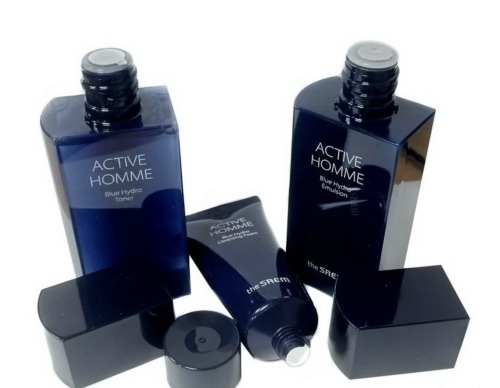 The SAEM ������� ���������� ����� ��� ����, 3 ��������, Active Homme Blue Hydro Skin Care 2 Set ���� 3