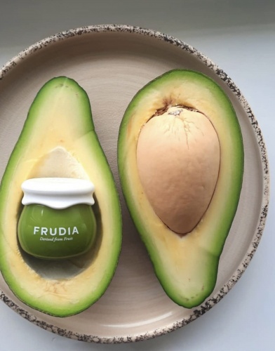 Frudia Крем для лица с авокадо мини  Avocado relief cream фото 5