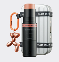 MAD ONE    ,  Soft Peach, 3-in-1 Face Stick Eyes+Lips+Cheeks