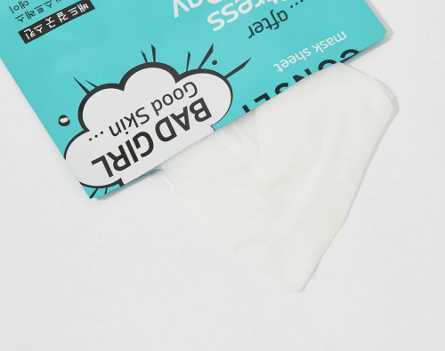 Consly Тканевая маска "После тяжёлого дня", Bad Girl Good Skin After Stress Day Mask Sheet фото 3 Consly Тканевая маска "После тяжёлого дня", Bad Girl Good Skin After Stress Day Mask Sheet фото 3