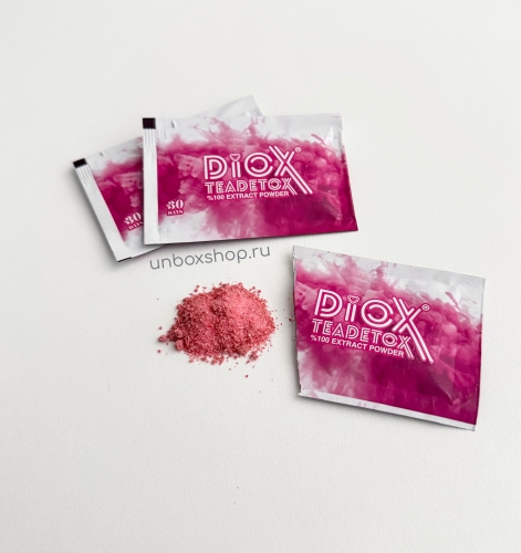 [������] Diox ������-��� ��� ��������� 60 ����,  Teadetox 100% extract powder NEW ���� 4