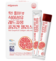 Mippeum     , 15 , Red Grapefruit Collagen Jelly Stick