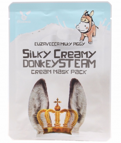 Elizavecca       Milky piggy silky creamy donkey steam cream mask pack
