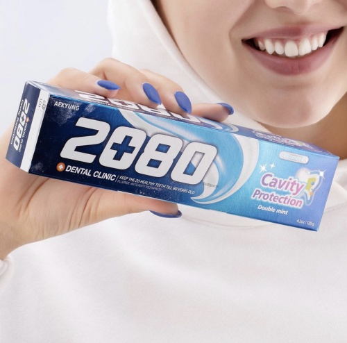 2080 Зубная паста защита от кариеса, нежная мята  Clean care plus toothpaste фото 2