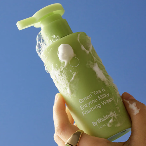 By Wishtrend �������� ����-����� ��� �������� � ��������� � ������ ���� (�������), Green Tea & Enzyme Milky Foaming Wash ���� 2