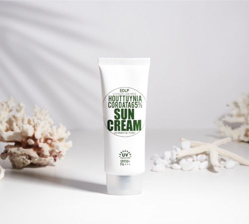 Derma Factory     , Houttuynia Cordata 65% Sun Cream SPF50+ PA+++  4