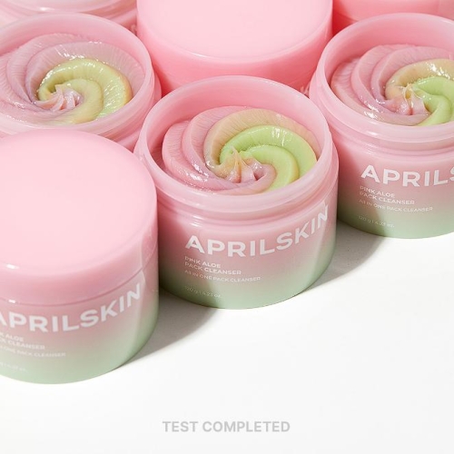 APRILSKIN  -   c  , Pink Aloe Pack Cleanser  6
