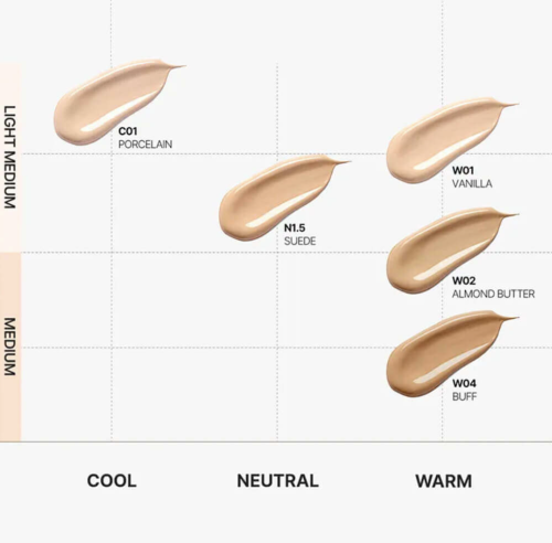 TFIT ��������� ����� � ������� �������, ������� W01 Vanilla, Layering Fit Glow Cushion EX SPF50+ PA++++ ���� 6