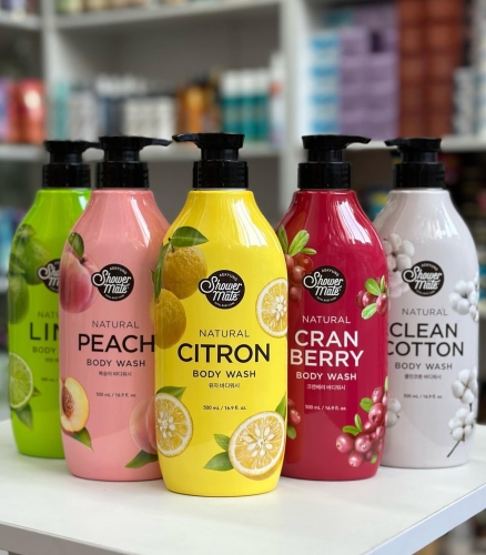 Shower Mate ���� ��� ���� "������", Natural Cranberry Body Wash ���� 3