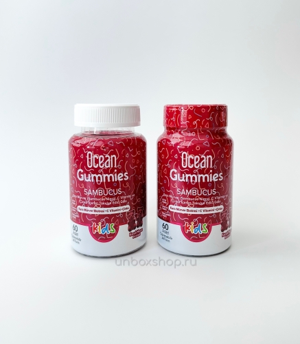 [] Orzax      , 60  (:  ), Ocean Gummies Sambucus Kids 60 Jel Form  2