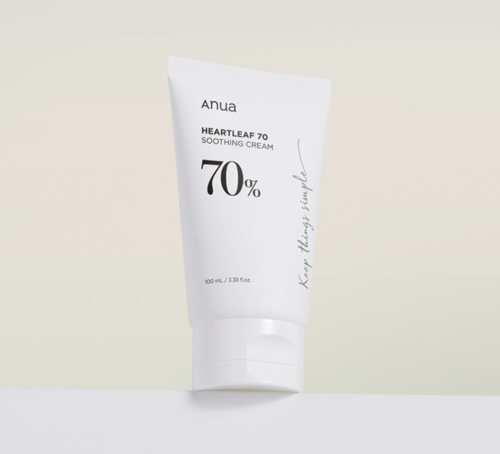 Anua    -     (70%), Heartleaf 70% Soothing Cream  2