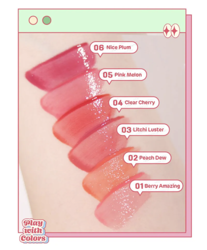 [����] Colorgram ����������� ������� ���� ��� ���, ������� 02 Peach Dew, Juicy Drop Tint ���� 5