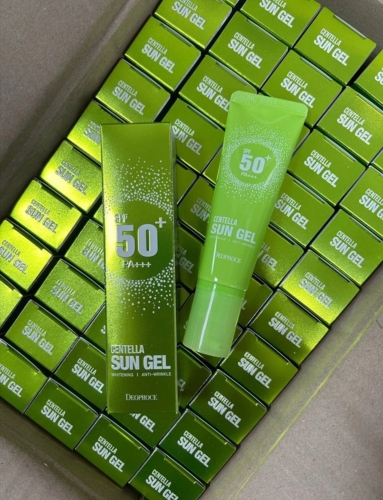 Deoproce  -   , Centella Sun Gel SPF 50+ PA+++  7